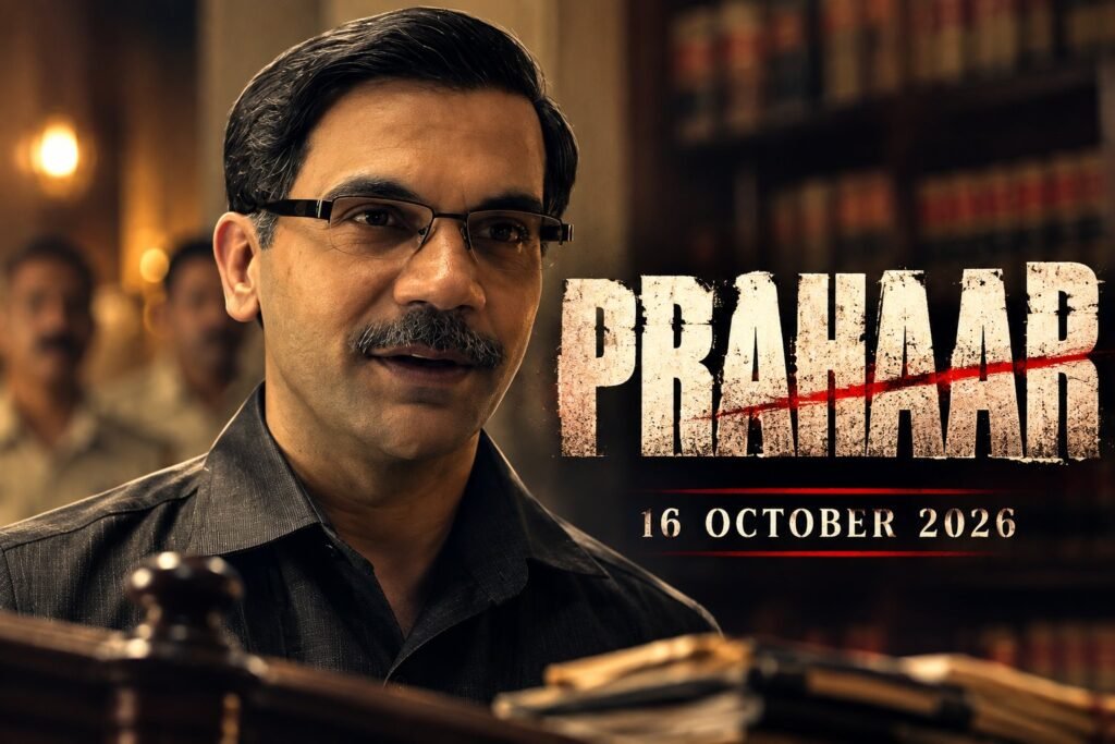 Rajkummar Rao as Ujjwal Nikam in Prahaar trailer