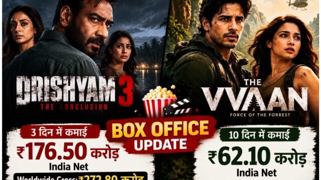 Drishyam 3 ने 3 दिन में कमाए ₹176.50 करोड़, The Vvaan भी जारी