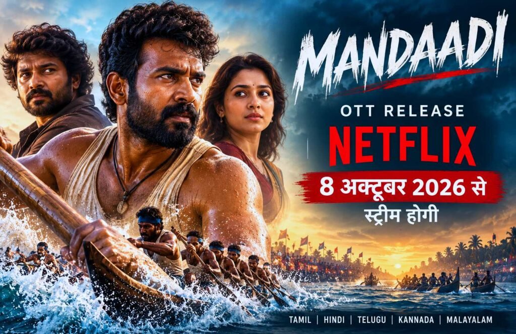Mandaadi OTT Release Netflix पर Soori की फिल्म का पोस्टर