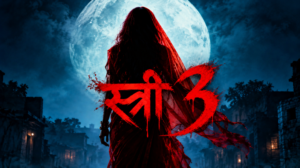 Stree 3 2028 release horror poster