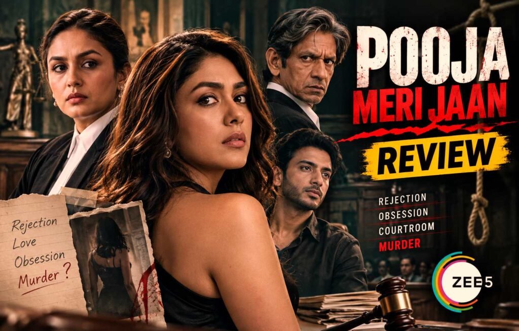 ooja Meri Jaan Movie Review में Mrunal Thakur और Huma Qureshi